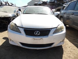 2007 LEXUS IS250 PREMIUM WHITE 2.5 AT RWD Z21456